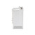 Baxton Studio Nicole 48-Inch Transitional White Finished Wood and Marble Single Sink Bathroom Vanity