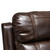 Baxton Studio Dacio Modern and Contemporary Brown Faux Leather Upholstered 6-Piece Sectional Recliner Sofa with 2 Reclining Seats