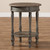 Baxton Studio Noemie Country Cottage Farmhouse Brown Finished End Table