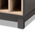 Baxton Studio Maxime Modern and Contemporary Grey and Light Oak Finished Wine Cabinet