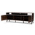 Baxton Studio Marion Mid-Century Modern Brown and White Finished TV Stand