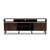 Baxton Studio Marion Mid-Century Modern Brown and White Finished TV Stand