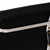 Baxton Studio Vanni Modern and Contemporary Black Faux Leather Upholstered Chrome-Finished Metal Adjustable Swivel Bar Stool