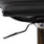 Baxton Studio Vanni Modern and Contemporary Black Faux Leather Upholstered Chrome-Finished Metal Adjustable Swivel Bar Stool