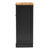 Baxton Studio Marcel Farmhouse and Coastal Dark Grey and Oak Brown Finished Kitchen Cabinet