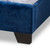Baxton Studio Darcy Luxe and Glamour Navy Velvet Upholstered Bed
