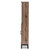 Baxton Studio Arend Modern and Contemporary Two-Tone Oak and Ebony Wood 2-Door Bookcase