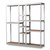 Baxton Studio Gavin Modern and Contemporary White Metal 10-Shelf Closet Storage Racking Organizer