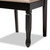 Baxton Studio Reneau Modern and Contemporary Sand Fabric Upholstered Espresso Brown Finished Wood Dining Chair