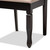 Baxton Studio Lanier Modern and Contemporary Sand Fabric Upholstered Espresso Brown Finished Wood Dining Chair