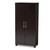 Baxton Studio Marine Modern and Contemporary Wenge Dark Brown Finished 2-Door Wood Entryway Shoe Storage Cabinet