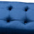 Baxton Studio Perret Modern and Contemporary Royal Blue Velvet Fabric Upholstered Espresso Finished Wood Bench