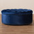 Baxton Studio Iglehart Modern and Contemporary Royal Blue Velvet Fabric Upholstered Tufted Cocktail Ottoman