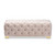 Baxton Studio Avara Glam and Luxe Light Beige Velvet Fabric Upholstered Gold Finished Button Tufted Bench Ottoman