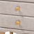 Baxton Studio Artis Modern and Contemporary Beige Fabric Upholstered 2-Drawer Wood Nightstand