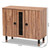 Baxton Studio Valina Modern and Contemporary 2-Door Wood Entryway Shoe Storage Cabinet