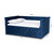 Baxton Studio Amaya Modern and Contemporary Navy Blue Velvet Fabric Upholstered Daybed