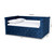 Baxton Studio Amaya Modern and Contemporary Navy Blue Velvet Fabric Upholstered Daybed