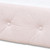 Baxton Studio Amaya Modern and Contemporary Light Pink Velvet Fabric Upholstered Daybed with Trundle