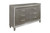 Homelegance Tamsin Collection Dresser in Silver Grey Metallic