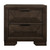 Homelegance Chesky Collection Nightstand in Espresso; Front View 