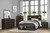 Homelegance Chesky Collection 4 Piece Bedroom Set in Espresso
