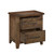 Homelegance Jerrick Collection Nightstand in Burnished Brown