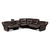 Homelegance Dyersburg Collection Power Reclining Sectional in Brown 1