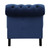 Homelegance Rosalie Collection Chaise, Back View