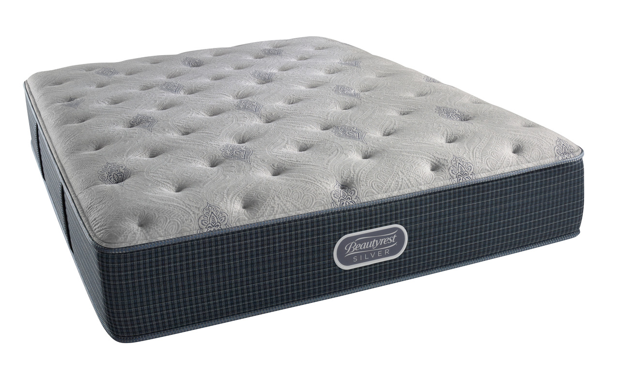 beautyrest silver charcoal coast luxury firm queen mattress