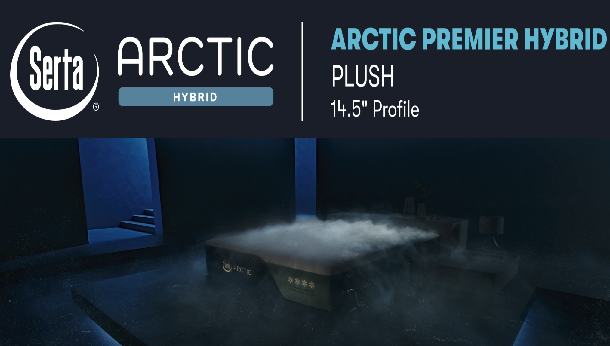 Serta Arctic Premier Plush Hybrid Welcome Banner