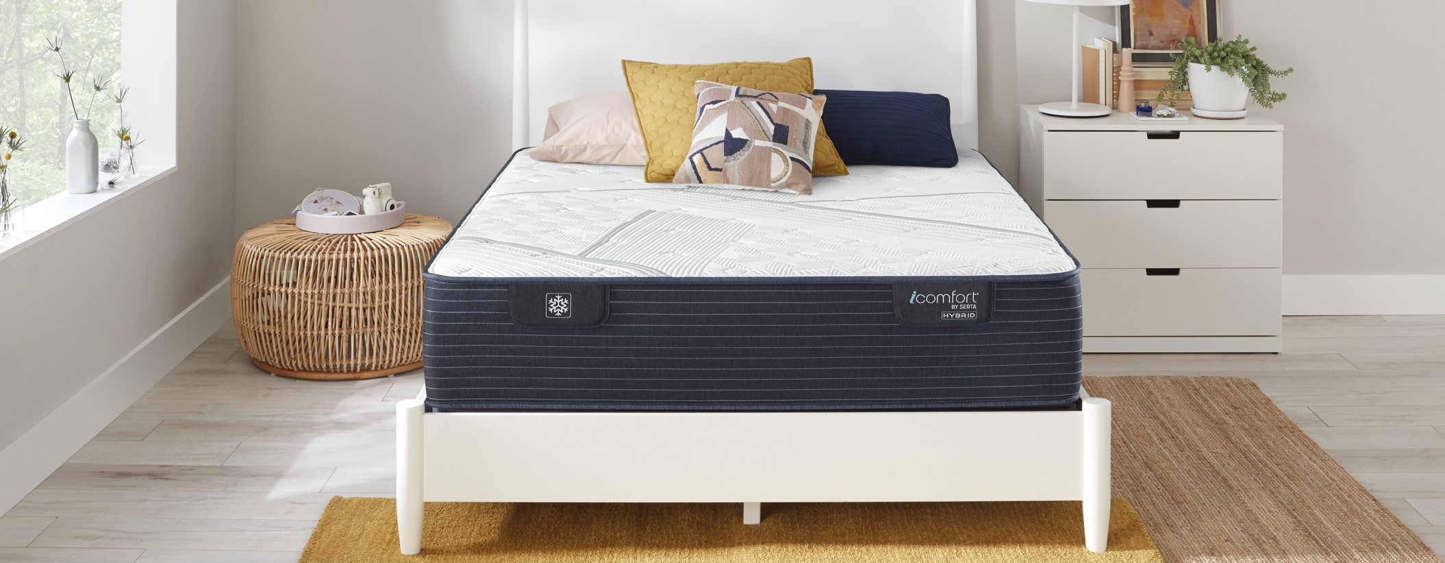 serta icomfort cf1000 quilted hybrid firm mattress