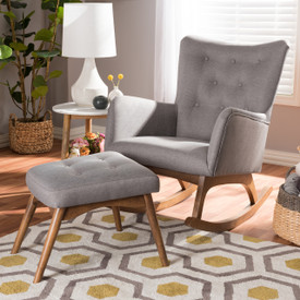 jiji DULTON ダルトン STANDARD CHAIR Baxton Studio Waldmann Mid-Century Modern Grey Fabric