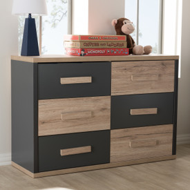 draw drawers サテンブラビスチェ　brawn Prepac Fremont Espresso 8 Drawer 59 in. Dresser Chest of Drawers