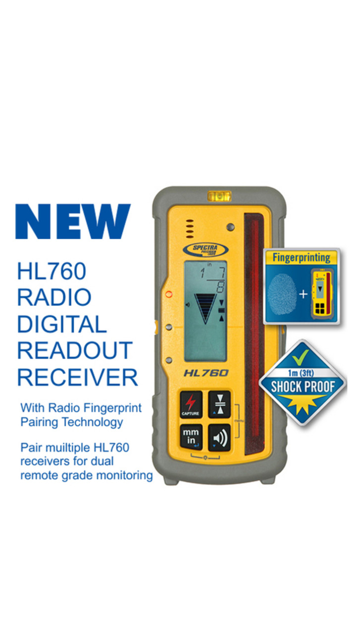 Spectra Precision 1230 Invert Plate, Inches with Leveling Foot Kit for