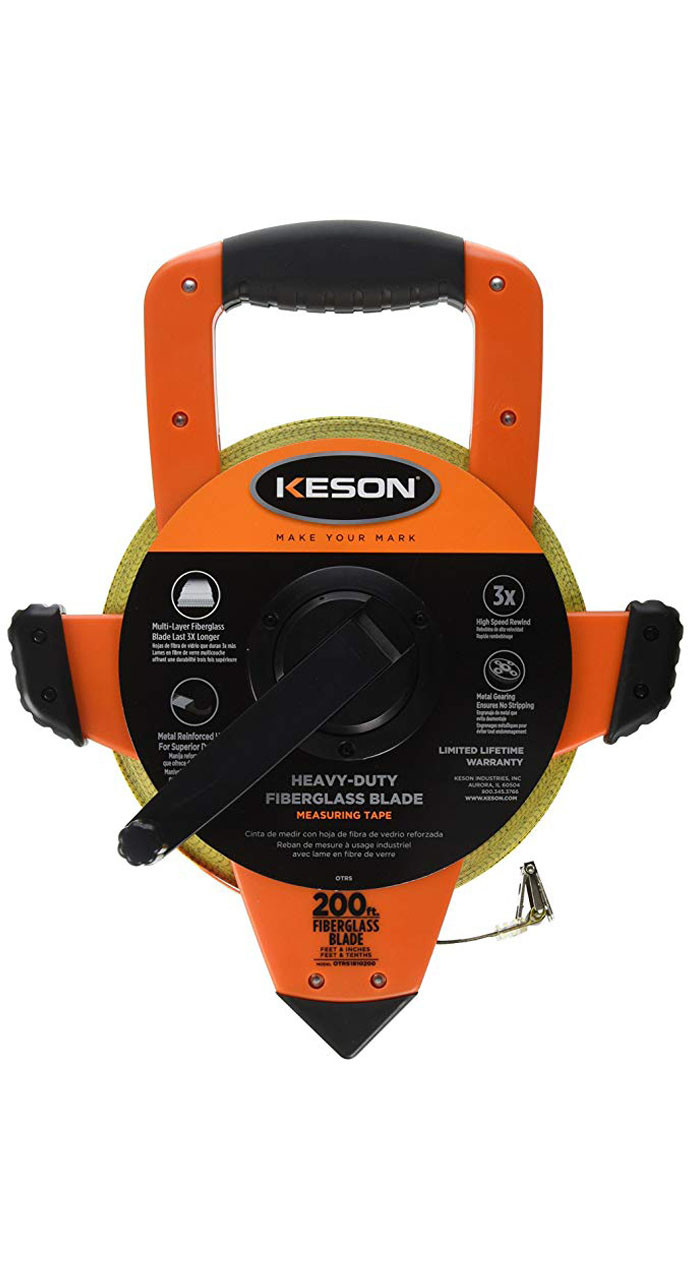 200 foot tape measure