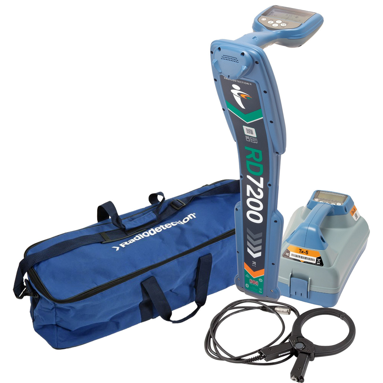 Radiodetection RD7200 Kit: TX10 Transmitter, Receiver & More