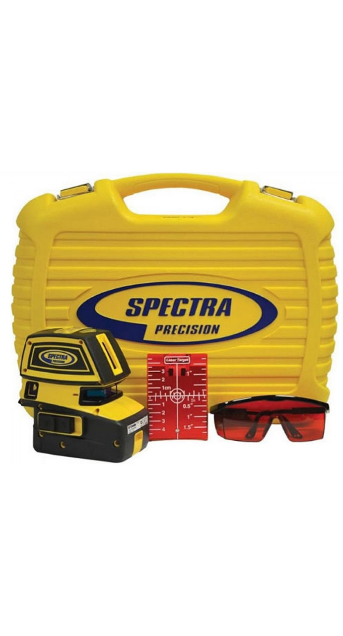 Spectra Precision LT52R 5-Point and 2-Cross Line Laser Level