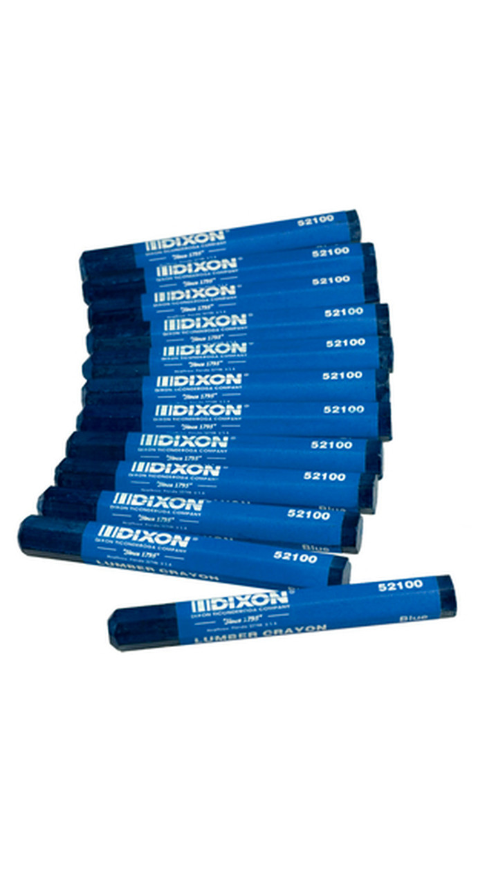 Dixon Blue Lumber Crayons | Capital Surveying Supplies