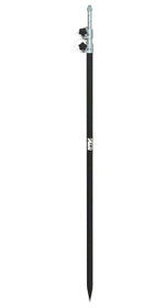 These carbon fiber telescoping poles are graduated to read direct for a 135 mm prism height