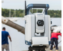 Spectra Geospatial FOCUS50-HW-A Focus 50 Robotic Total Station - AutoLock Base Hardware w/ Cabled Connection