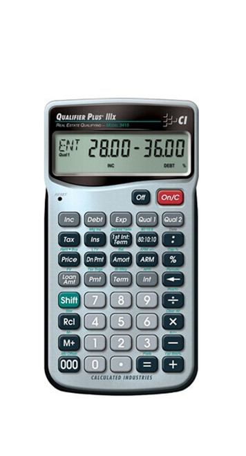 Calculated Industries Real Estate Master IIIx 3405