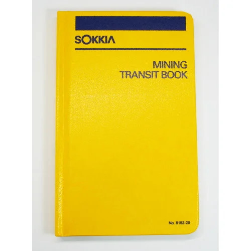 Sokkia Mining Transit Book 815220