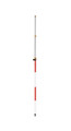 SitePro 12′ COMPRESSION LOCK PRISM POLES, RED/WHITE