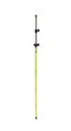 SitePro 12-ft Twist-Lock Prism Pole, Flo-Yellow, 10ths/ Metric 07-4712-TMA-FY
