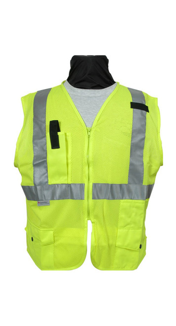 SECO Economy Safety Vest Flo Yellow and Flo Orange 8290 (Discontinued)  Capital Surveying Supplies