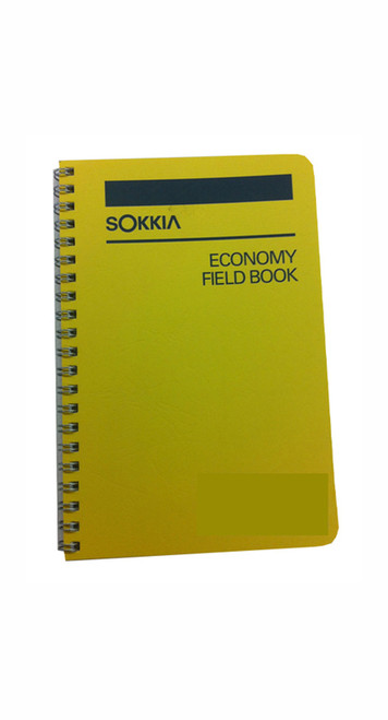 Sokkia_Field_Book_Spiral_Bound