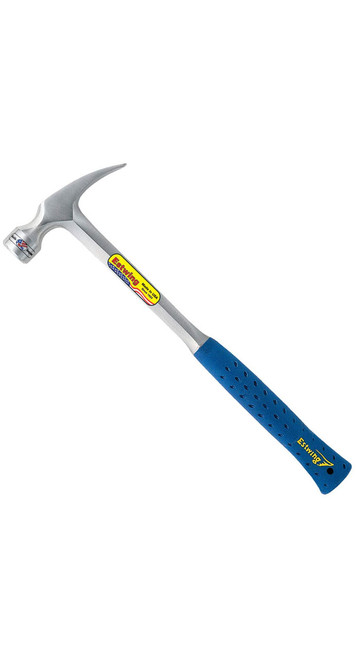 Estwing Framing Hammer - 28 oz Long Handle Straight Rip Claw with Smooth  Face & Shock Reduction Grip - E3-30S