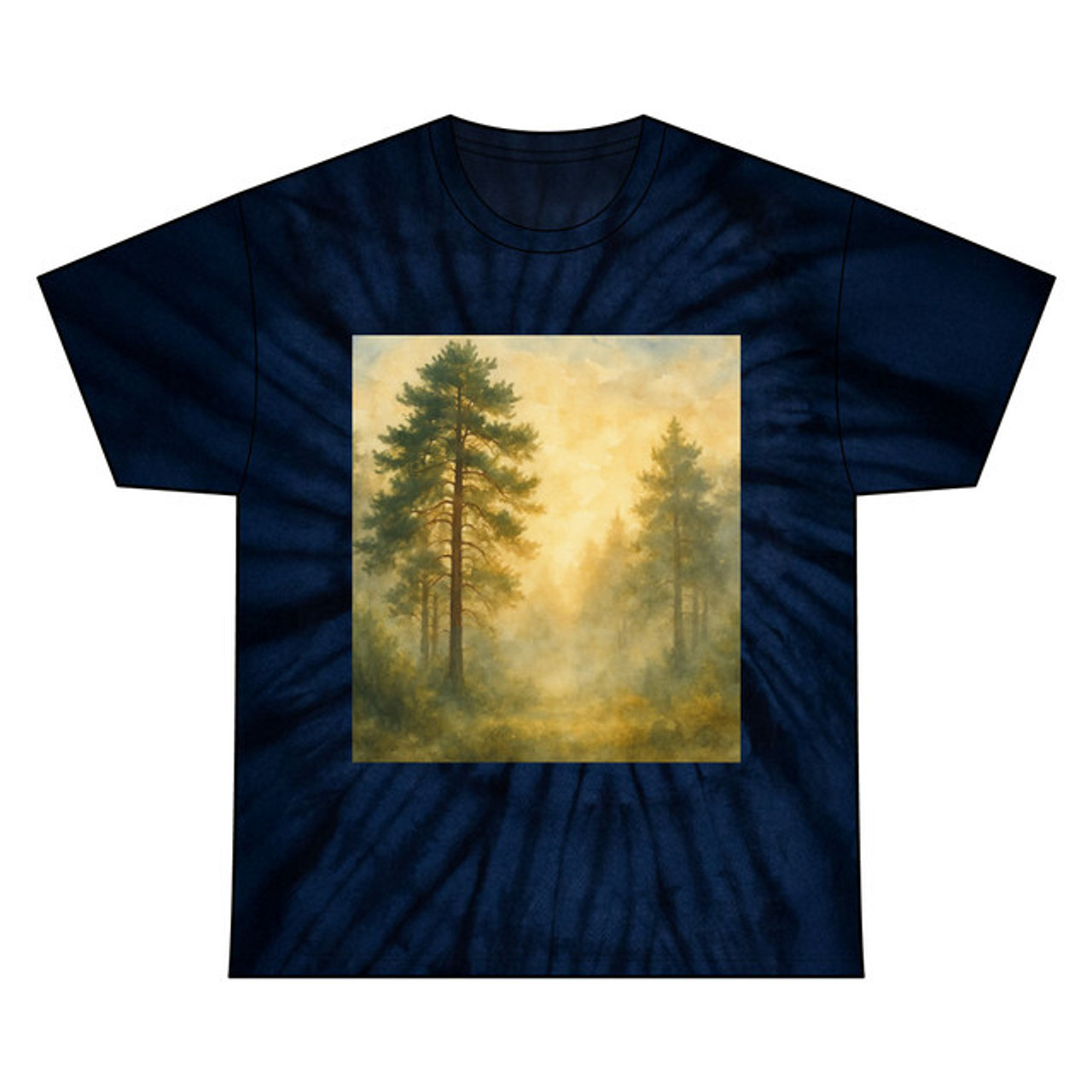 Unisex Tie Dye Cotton Tee