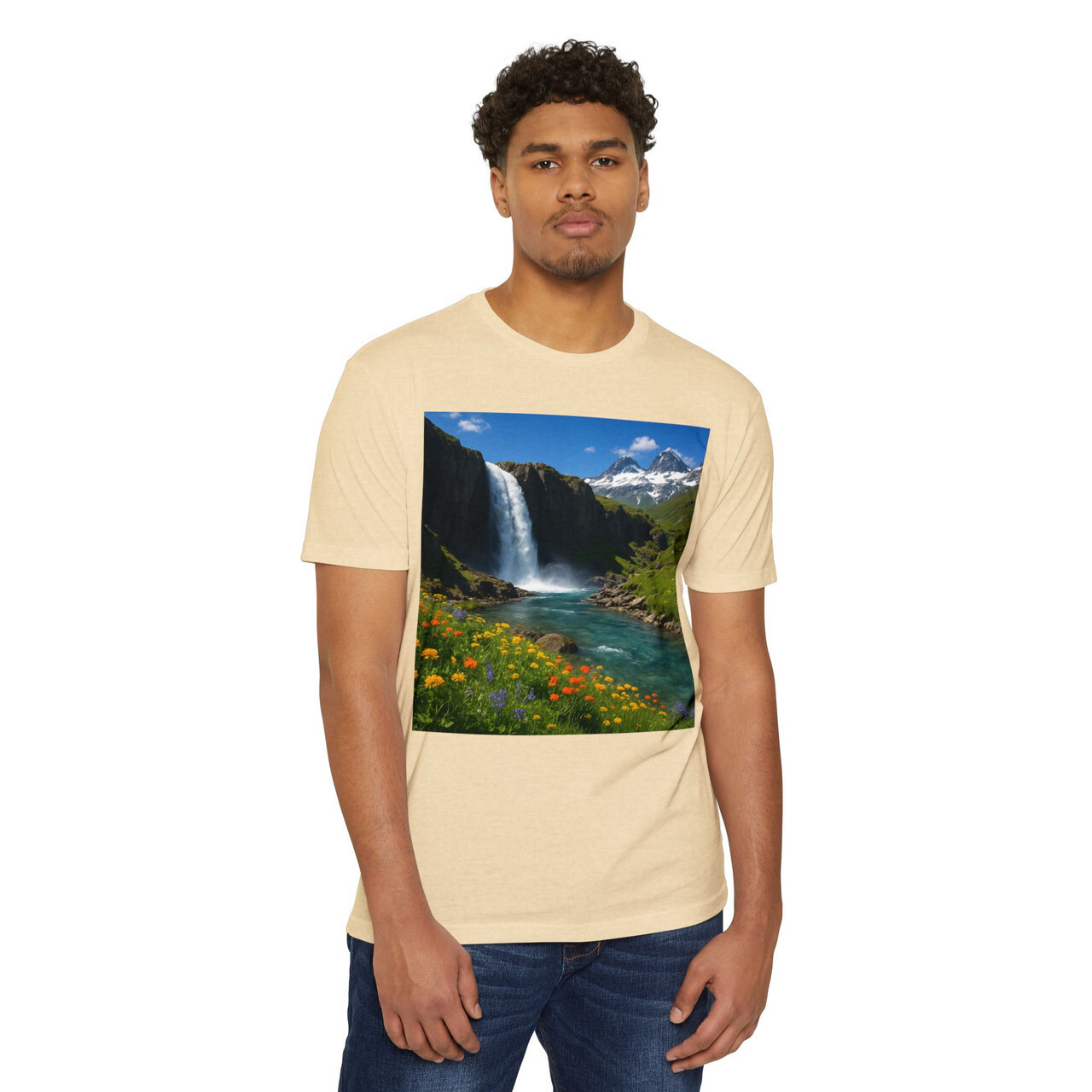 Unisex CVC Jersey T-shirt